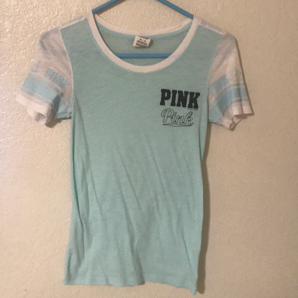 Light Turquoise VS PINK T-shirt